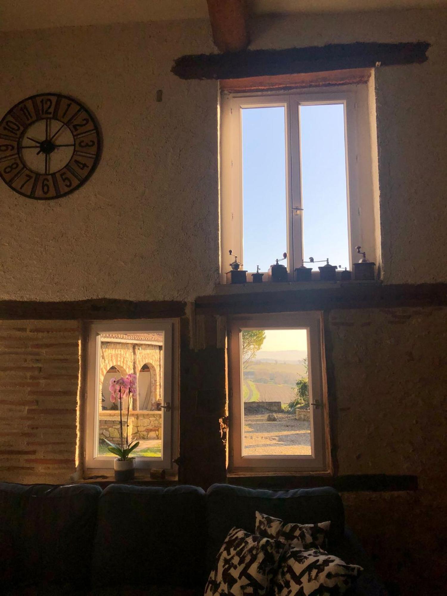 La Fezendes Bed & Breakfast Miradoux Bagian luar foto
